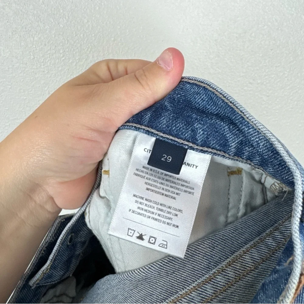 Citizens of Humanity Jolene High Rise Vintage Slim Jeans Size 29 in Dimple
